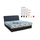 GATSBY : เตียง GATSBY 6 ฟุต/หุ้มหนัง PVC