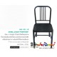 HB-1121 : เก้าอี้ STEEL CHAIR "PORTHER"