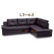 LD-43 : โซฟาทรงแอล L รุ่น LD-43 ซ้าย/ขวา